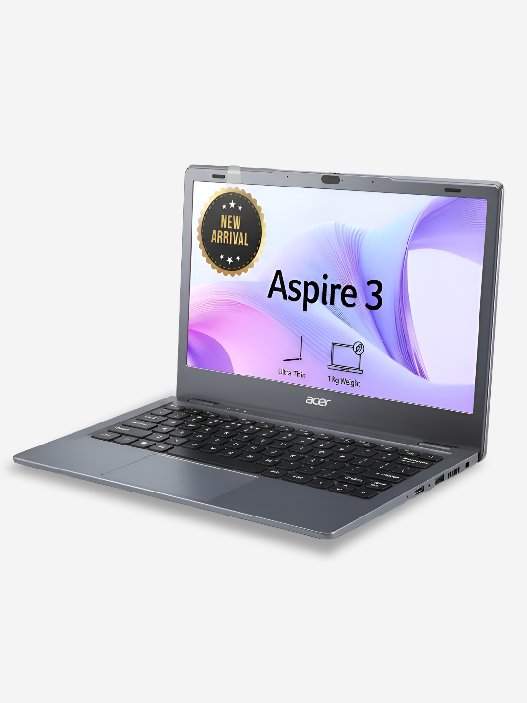 Acer Aspire A311-45 11.6" HD Laptop (Intel Celeron N4500, 8GB RAM, 256GB SSD, DOS, Steel Gray)