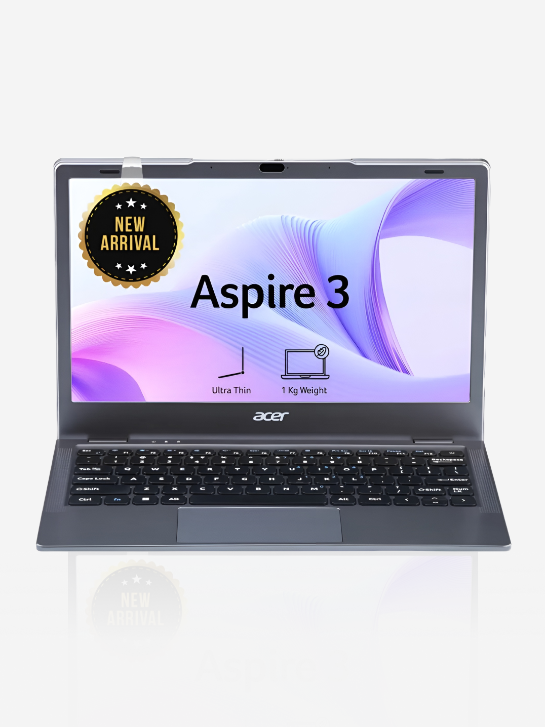 Acer Aspire A311-45 11.6" HD Laptop (Intel Celeron N4500, 8GB RAM, 256GB SSD, DOS, Steel Gray)