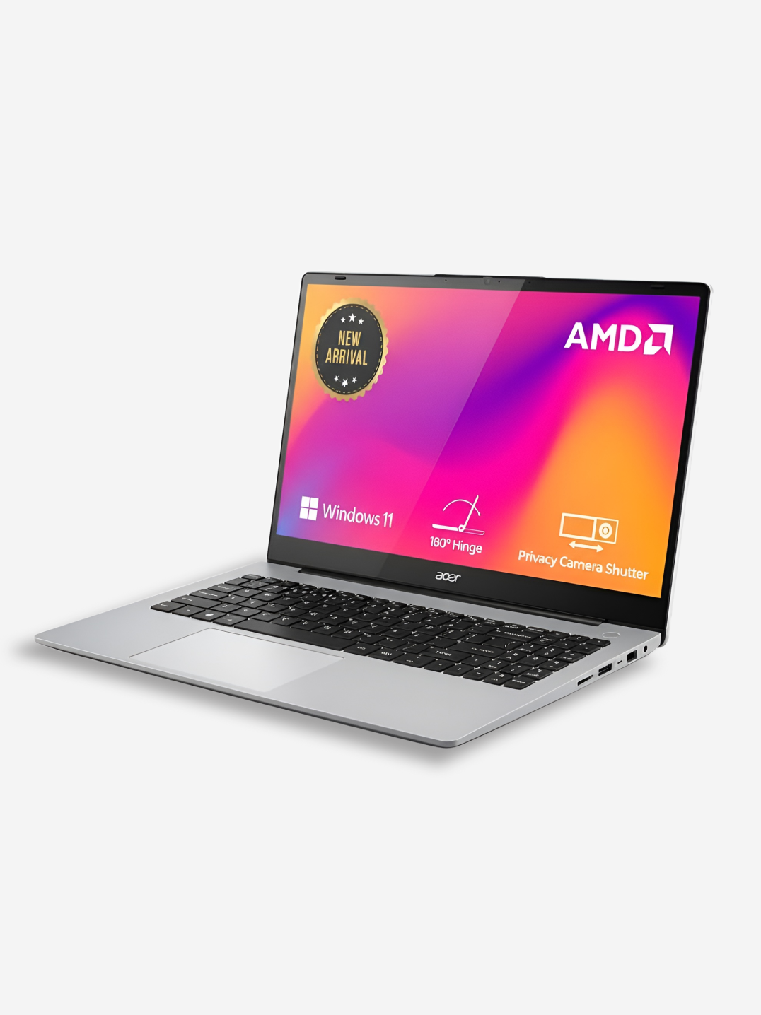 Acer Aspire A325-42 11.6" HD Laptop (AMD Ryzen R7 7730U, 16B RAM, 512GB SSD, Silver)