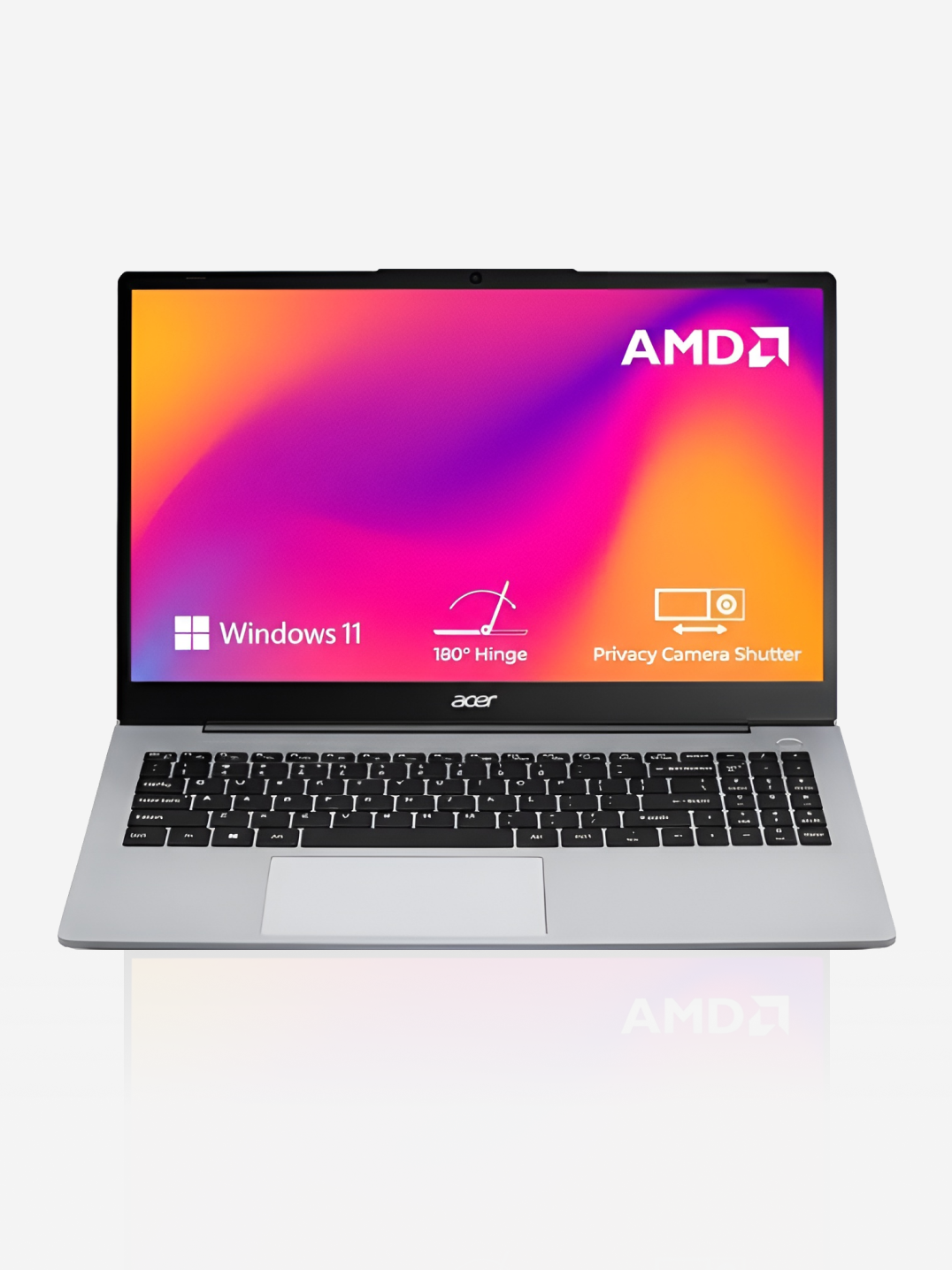 Acer Aspire AS15-42 15.6" FHD Laptop (AMD RyzenR5 7430U, 16GB RAM, 512GB SSD, Silver)