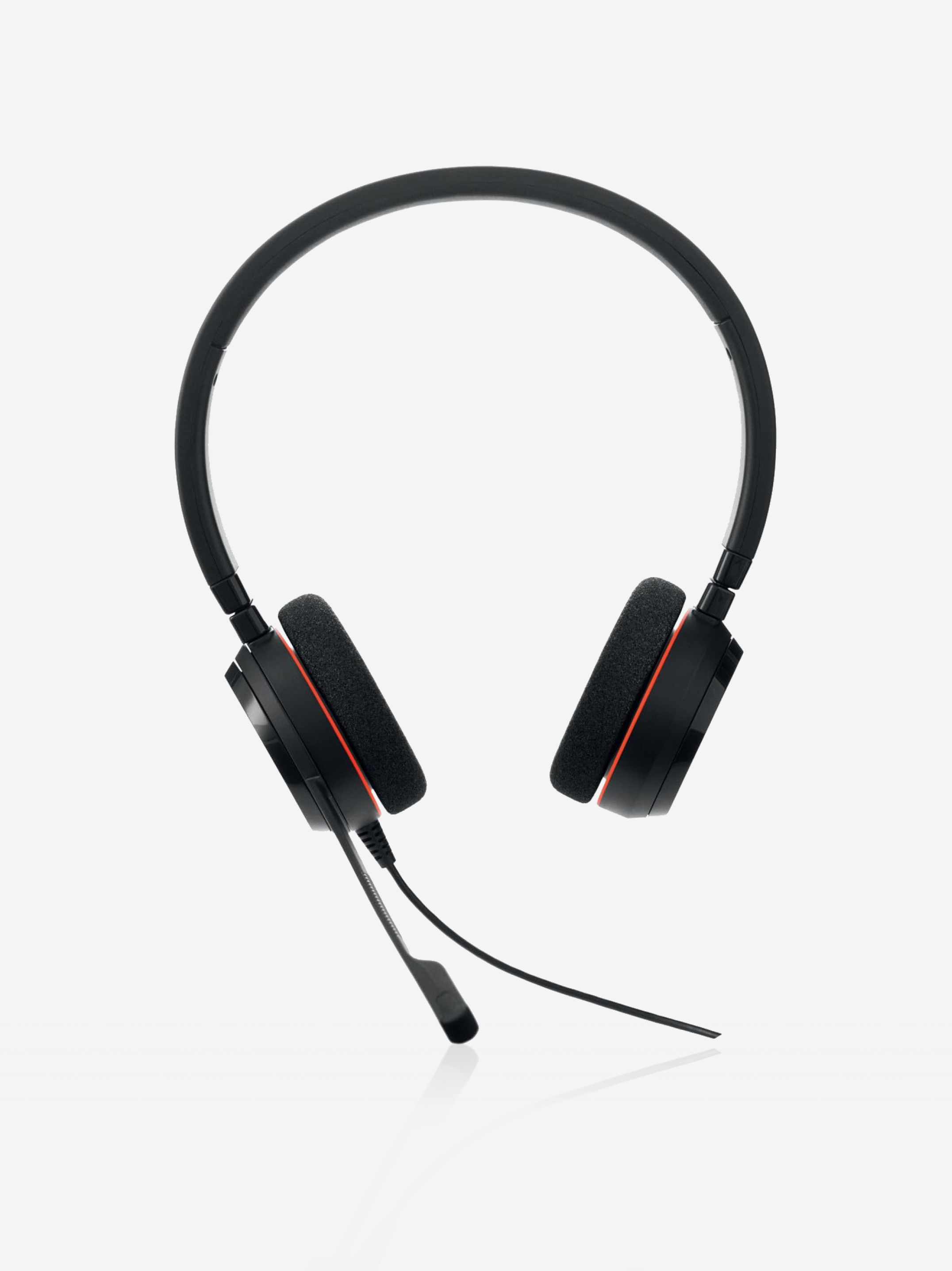 Jabra Evolve 20 Stereo Headset with Noise Canceling Mic | Connect to Mobile/Tablet via USB-C/A | Lightweight Headband
