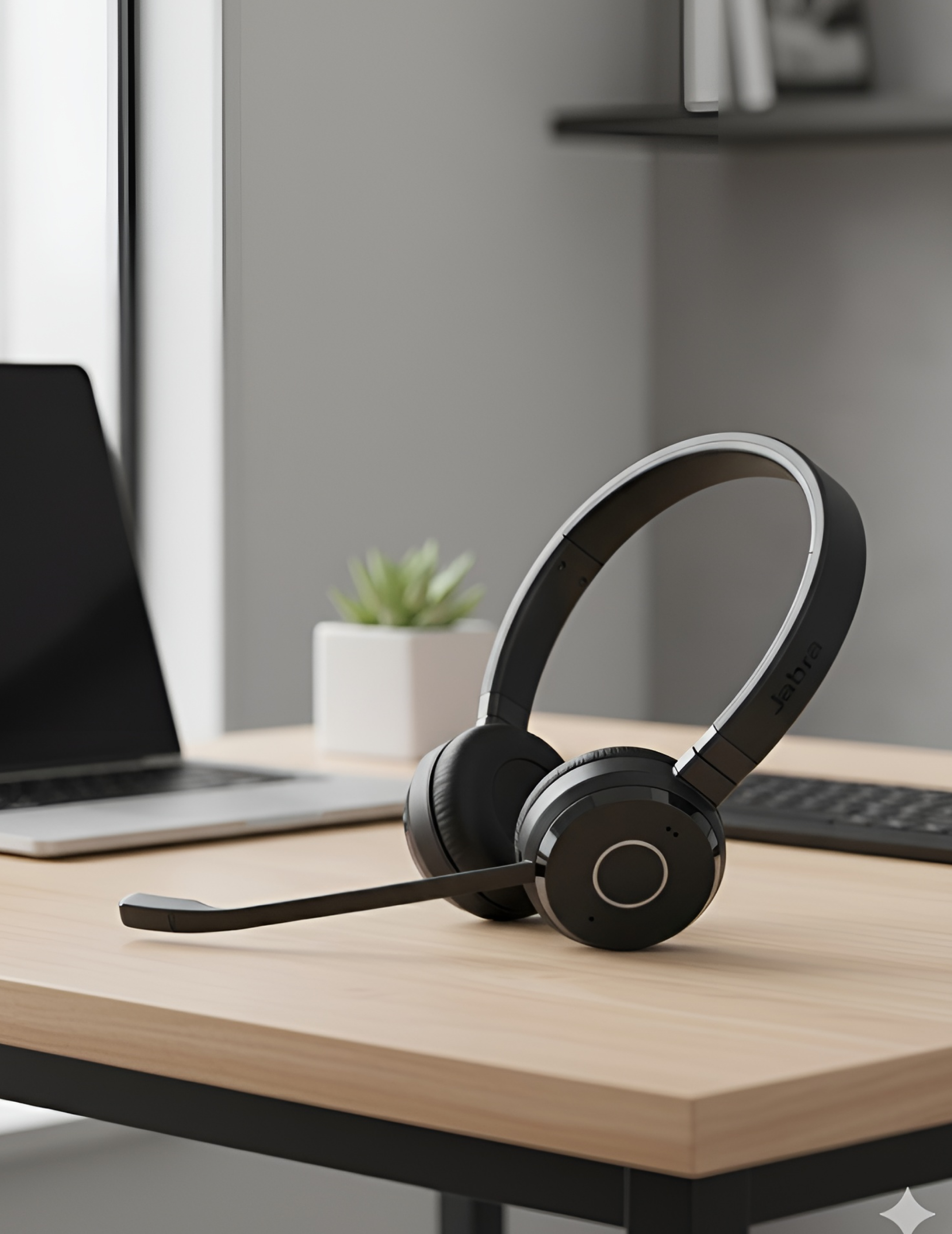 Jabra Evolve 65 TE | USB-A MS Stereo | BT HEADSET + BT DONGLE(PC) | On Ear | Black